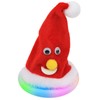Hopearl Singing Christmas Hat Toy Dancing Glowing Rockin Shaking Electric
