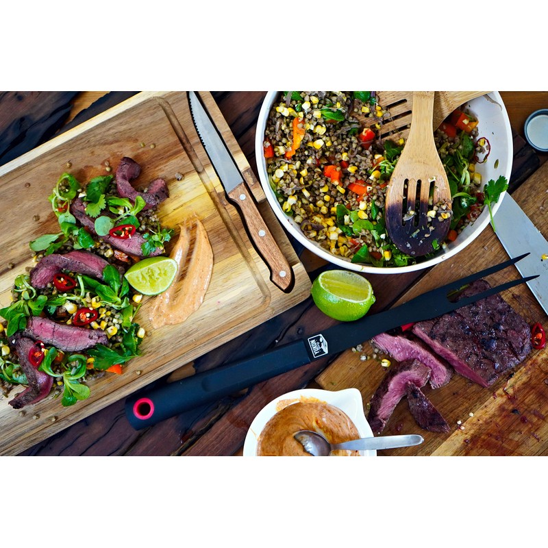 Yukon Glory Steak Board for Serving Steak, Meat, and Poultry