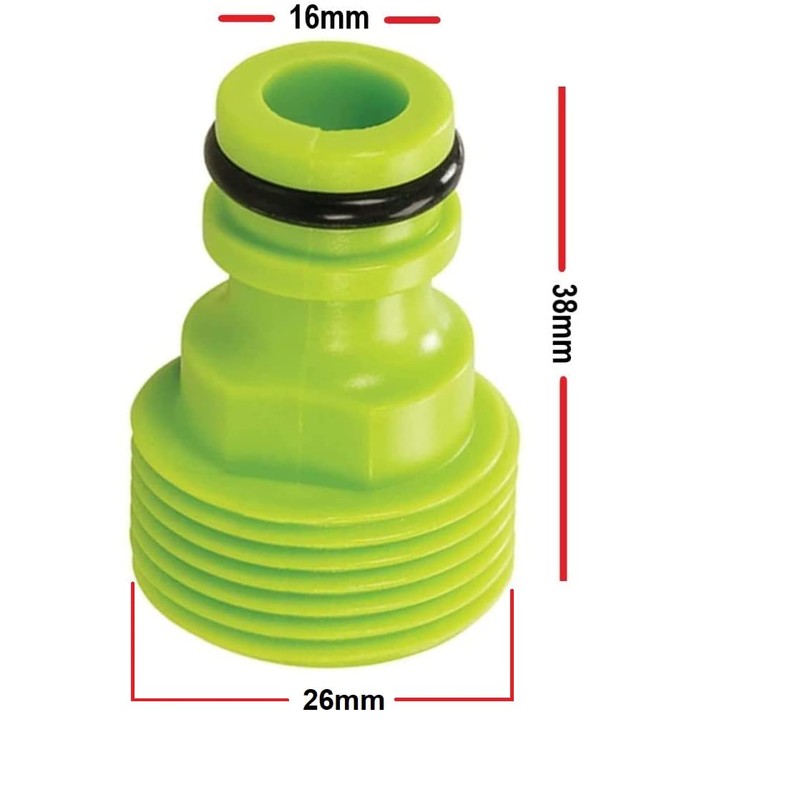Simply Products 3/4" BSP Male Tap Adaptor with Hozelock Quick