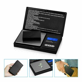 0.01G-500G Digital Weighing scales pocket grams small kitchen GOLD Jewellery Mini Digital weighing scale Pocket Scales For Gold, Jewellery, Food, Coffee, Herbs, Powder with back-lit LCD Display