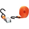 Hyper Tough 10-Foot Buckle Strap Tie-Down, Orange, Stainless Steel, Universal
