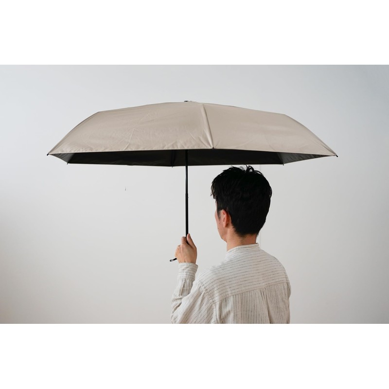 Komiya Shoten Folding Umbrella, For Both Rain and Shine, Men's,