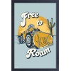 toy trucks TONKA- FREE TO ROAM 13x19 FRAMED GELCOAT POSTER
