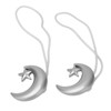 2PCS Curtain Tiebacks Magnetic Curtain Buckle Drapery Holdbacks for Home