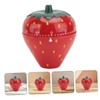 Zerodeko Strawberry Shaped Mechanical Timer Cute Countdown Kitchen Timer for