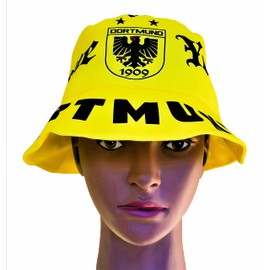 Dortmund Fan Hat 2.0 You'LL Never Walk Alone, Sun Hat, Fishing Hat, Fishing Hat, Fan Hat, Military Hat, Black / Yellow