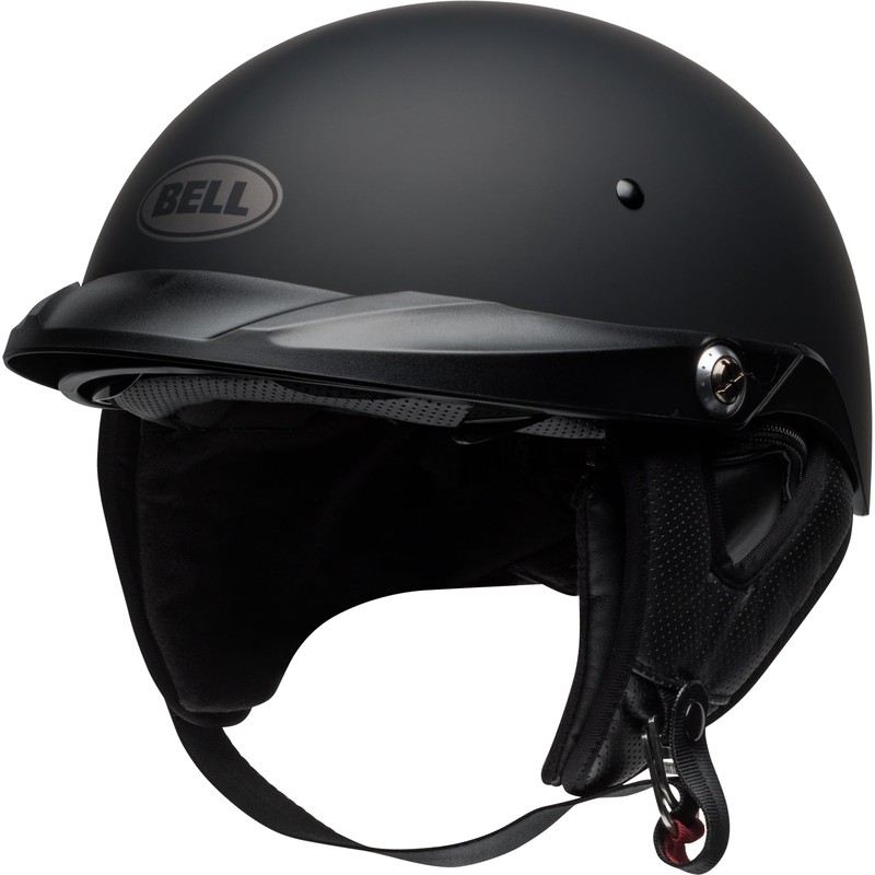 Bell Pit Boss Open-Face Motorcycle Helmet (Solid Matte Black, XXX-Large)