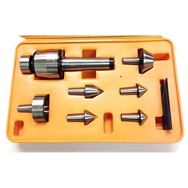 HHIP 3900-5022 7 Piece Multi-Shape Live Center Set, MT4 Morse Taper, 1200 lb. Thrust Load