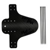 Mud Guard Wear-resistant Mudguard Mountain Accessories Professional Gears , Black