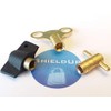 ShieldUp Radiator Valve Bleed Keys | Pack of 3 Different