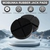 Moibunka Universal Floor Jack Rubber Pad, Cross Beam Jack Adapter,