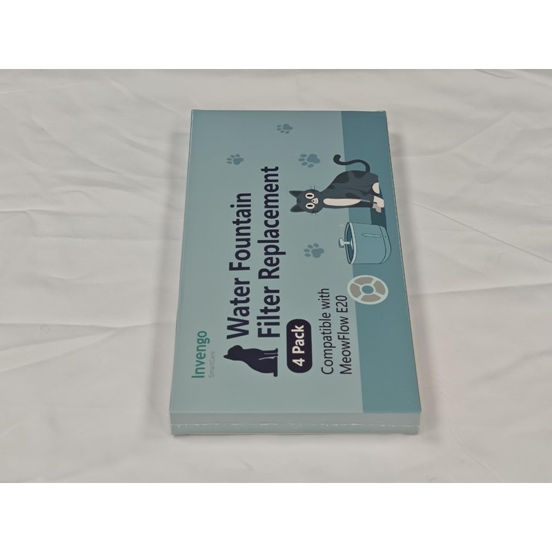 4 Filters for Wireless Cat Water Fountain