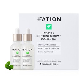 FATION NOSCA9 Trouble Serum S  Suero hidratante de cica kbeauty para el rostro con centella asitica, pantenol y extracto de manzana  Suero facial...  