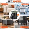 Heavy Duty Leveling Casters for Equipment – 360° Swivel Height-Adjustable