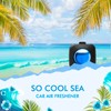 Car Air Fresheners, So Cool Sea, 6-Pack, 4ml Each, Car