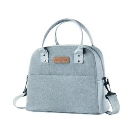 Insulated Lunch Bag for Women (Blue)