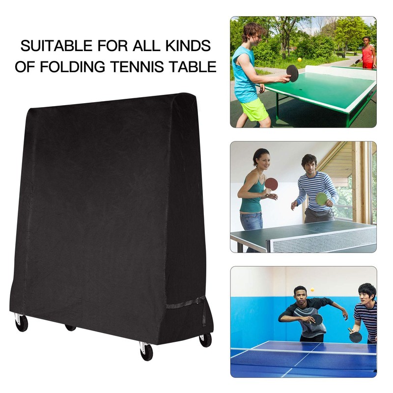 Mutsitaz Table Tennis Cover Waterproof Outdoor, Windproof, Anti-UV, Dust-proof Ping