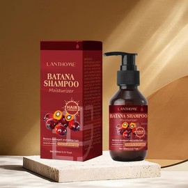 100ML Batana Shampoo | Strengthening & Moisturizing Formula to Restore Damaged, Brittle Hair, Control Dandruff & Nourish All Hair Types