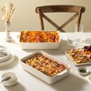 Dizada Large Casserole Dish with Lid, Deep 5.2-Qt (9"x13") 2-in-1