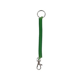 SUPERTOOL Spiral Key Rings Stretchy Keychain Green Elastic Key Rings (1 Pcs)