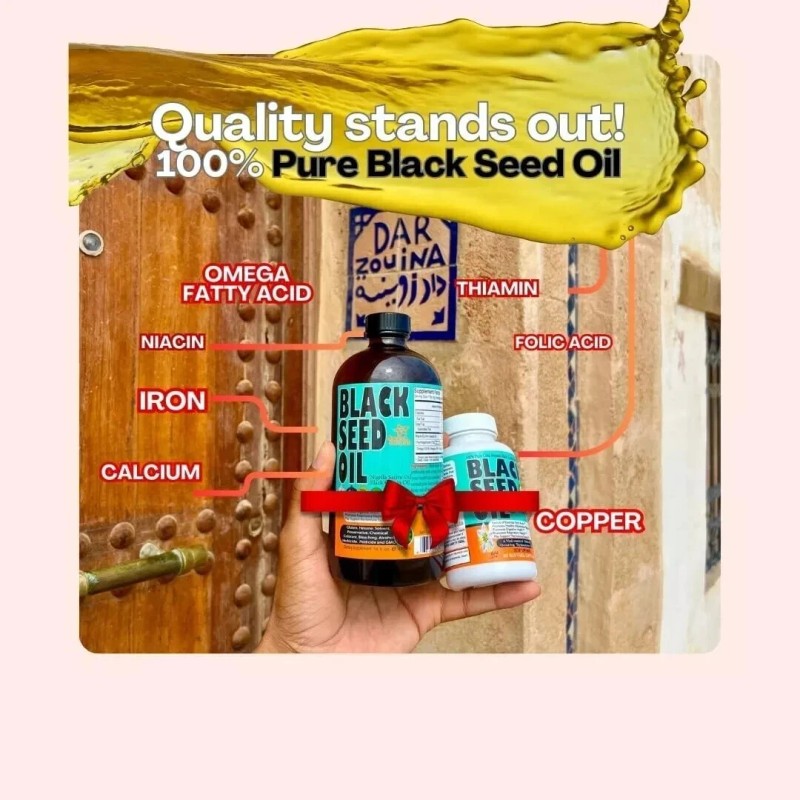Sweet Sunnah Pure Cold Pressed Organic Black Seed Oil -