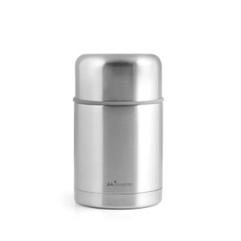 Home Portavivande, 0.6 Litre, Stainless Steel, 12 x 12 x 18 cm