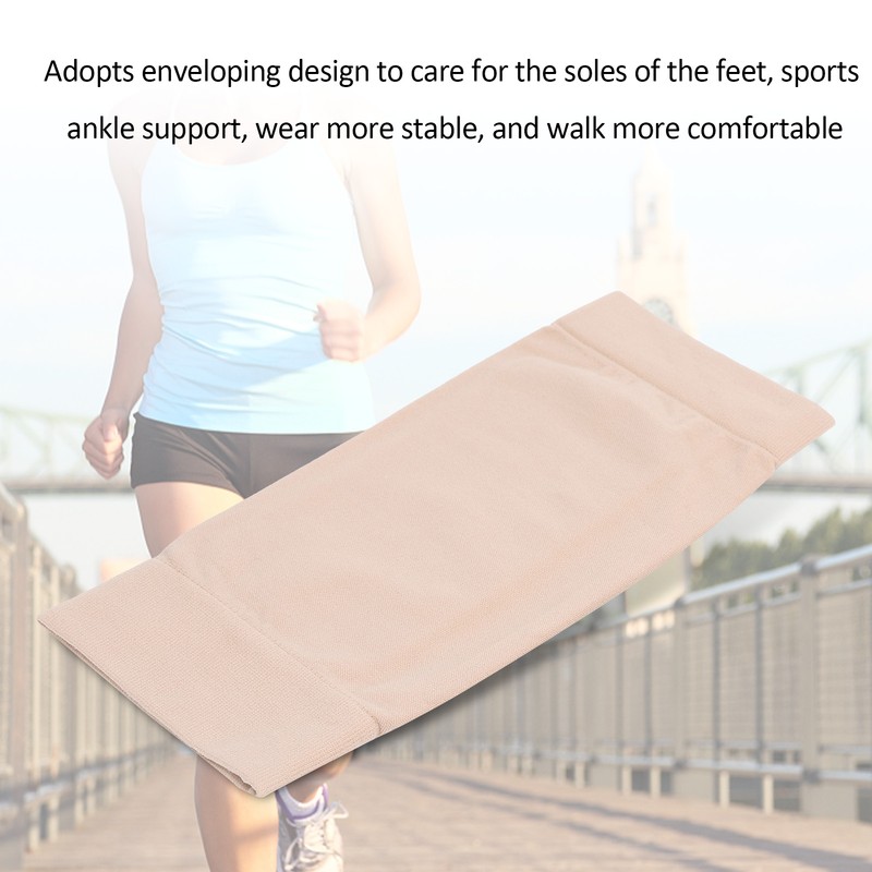 1Pair Elastic Heel Sleeve Padded Compression Ankle Socks Foot Protective