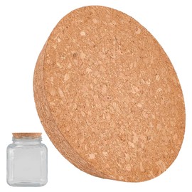 OLYCRAFT Large Cork Bottle Stoppers 6.1~6.9 Inch Wood Corks Lids Wine Bottle Stoppers Wood Jar Cork Large Tapered Corks for Kitchen Wedding Favor Canning Bottles - 1.2 Inch Thick