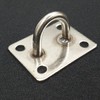 4-inch Stainless Steel Screw-On Hasp Lock 4 inch 3ea