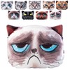 KADAX Decorative Cushion with Washable Cover, Cat, 30 x 45