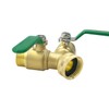 Hooshing Garden Hose Splitter 2 Way Heavy Duty Brass Full