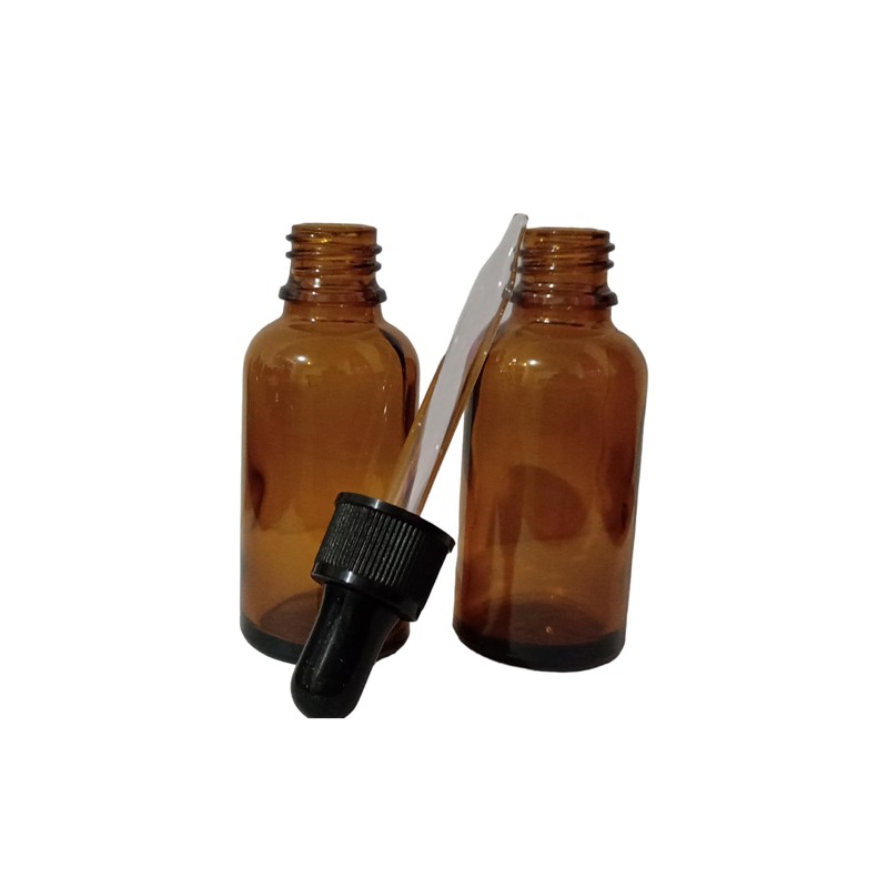 HOPEMOB Paquete 12 Piezas Botella con Gotero-Pipeta 30ml Envases Botella