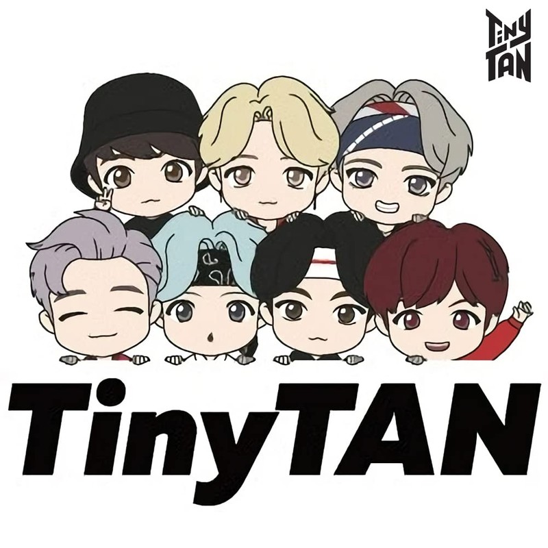 TinyTAN KPOP Merchandise - Calcetines con licencia oficial de K-POP