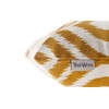 TreeWool (2 Pack Ogee Ikat Accent Cotton Canvas Cushion Covers