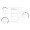 Friendly Fox Weekly Planner Pad School, 1 x DIN A4
