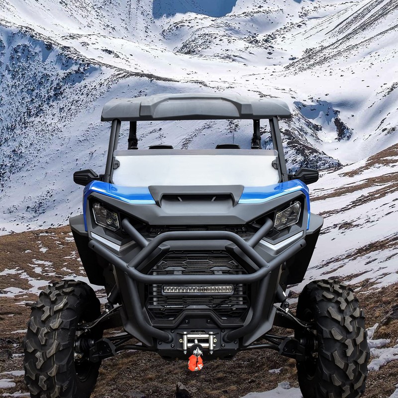 KATIMOTO Front Mesh Grill with LED Spotlight Bar for Commander