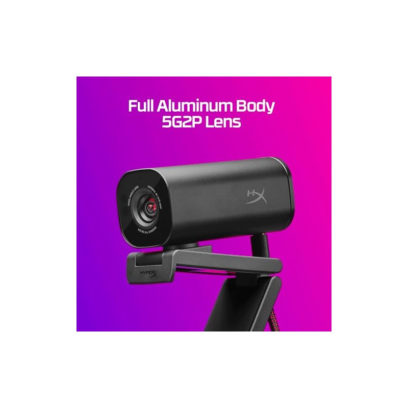 HyperX Vision S - Cámara Web, grabación de Video 4K
