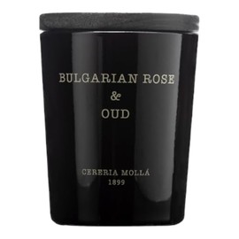 Cereria Molla Scented Candle Travel Size 2.4 oz - Luxury Home Fragrances - Handmade EU (Bulgarian Rose & Oud)