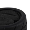 BQLZR 2.56" OD Black RC 1:10 Arrows Pattern Rubber Tyre