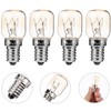 Uonlytech 4PCS Microwave Light Bulb 25W E14 LED Oven Bulb