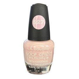 L.A. Colors Color Craze Nail Polish 527 DELICATE 0.44 Fl Oz Light/Baby Pink HTF