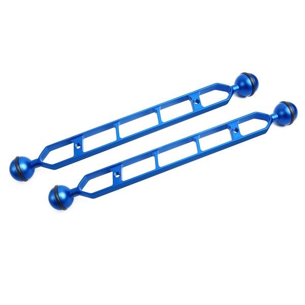 LetonPower 11" Underwater Aluminum Alloy Extension Arm (2-Pack) - Dual