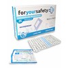 Foryoursafety Waterproof Wound Plasters, Sizes 6 x 7, 10 x