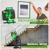 16 Line Laser Level 360 Self Leveling,Professional 4x360°Green Cross Line