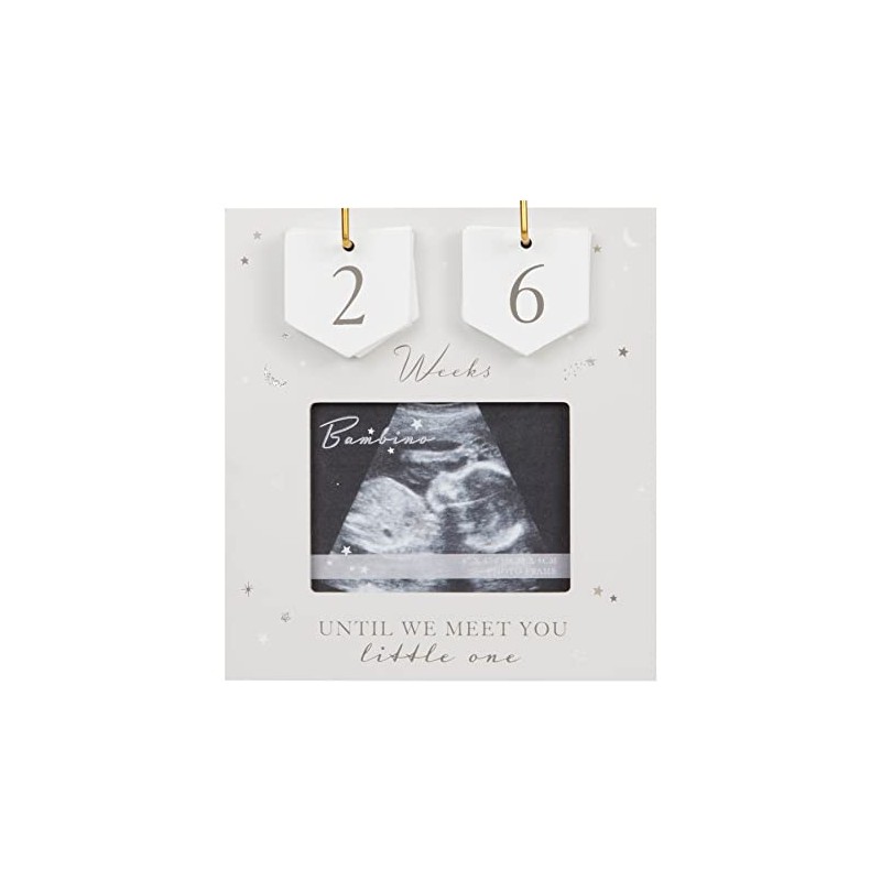 Widdle Gifts Ltd Baby Countdown Photo Frame with Number Tiles