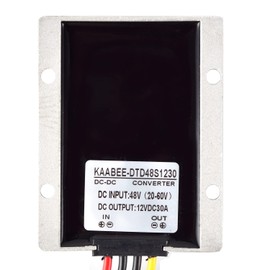 48V 36V 24V to 12V Step Down DC-DC Converter Input(20V-60V) Voltage Buck Reducer Regulator Transformer (30A 360W)