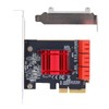 PCIe 3.0 X4 to SATA 3 Adapter Card High Speed