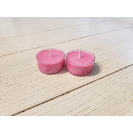 Handmade Cactus Flower & Jade 12ct Natural Soy Tealights Hand Poured w/ Essential oils