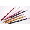 WSP-2801 Slip-on Wood Axis Mechanical Pencil, Large, Red, Pencil-like Eraser,