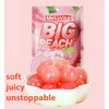 (2 Packs, 10oz) MetaVita Big Peelable Peach Gummy Candy –